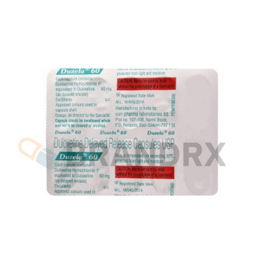Duzela 60 mg Sun Pharmaceuticals Industries