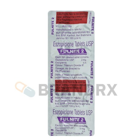 Fulnite 2 mg Sun Pharmaceuticals Industries
