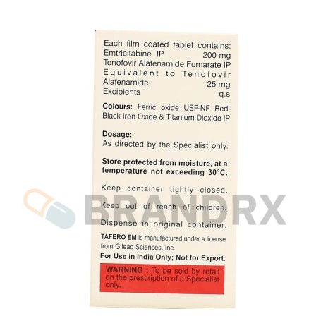 Tafero EM 200/25 mg Hetero Labs Limited