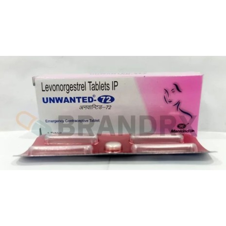Unwanted-72 1.5 mg Mankind Pharma Ltd.