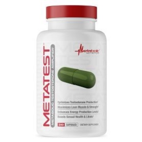 METABOLIC NUTRITION - METATEST 240 caps Metabolic Nutrition